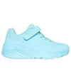 Skechers UNO LITE vaikiški sportbačiai laisvalaikio kedai mėlyni (310451L-TURQ)