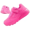 Skechers Uno Lite vaikiški sportiniai bateliai rožiniai patogūs