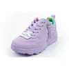 Skechers Uno Lite vaikiški sportiniai patogūs violetiniai bateliai