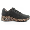 Skechers Uno-Loving Love moteriški sportiniai kedai, madingi juodi
