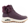 Skechers Uno Rugged moteriški izoliuoti žieminiai batai, violetiniai