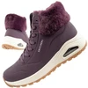 Skechers Uno Rugged moteriški izoliuoti žieminiai batai, violetiniai