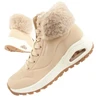Skechers Uno Rugged moteriški pašiltinti žieminiai batai rudi