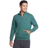 Skechers Weekend Easy 1/4 užtrauktuku segamas džemperis LT269-STOL žalias L