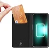 Dux Ducis Skin Pro Realme GT Neo 5 / Realme GT3 atverčiamas Card Wallet su stoveliu dėklas telefonui juodos spalvos