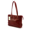 Odinė elegantiška shopper krepšys su kišenėmis Florence, talpus ir patogus nešti ant peties.