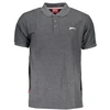 SLAZENGER KOSZULKA POLO Z KRÓTKIM RĘKAWEM MĘSKA Pilka