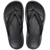 Šlepetės per pirštą Crocs Crocband Flip juodos 11033 0DD