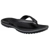 Šlepetės per pirštą Crocs Crocband Flip juodos 11033 0DD