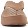 Šlepetės per pirštą CROCS GATAWAY PLATFORM FLIP, pieninio šokolado spalva, 209410-2JJ
