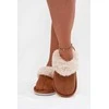 Šlepetės su kailiu Camel Delissa – jaukumui ir šilumai namuose.