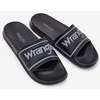 Šlepetės vyrams juodos WRANGLER