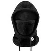 Qunature Arctic Velvet Ski Balaclava Size L – juodos spalvos