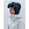 Slidinėjimo šalmas su skydeliu POC Obex Visor, matinis juodas