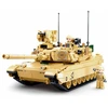 Sluban M1A2 SEP V2 Abrams kovinio tanko konstruktorius – 781 detalių, 29 cm, 6+