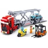Konstruktorius Sluban Car Transporter M38-B0880, plastikas
