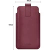 „Tech-Protect SM65“ dėklas 6,0–6,9 colių įstrižainės ekranams – bordo spalvos