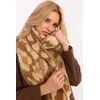 Wool Fashion Italia Rudas minkštas ilgas šalikas: Dydis - Universalus