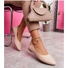 Smėlio spalvos balerinos Solea