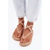Smėlio spalvos basutės su kulnu Step in style