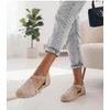 Smėlio spalvos espadrilės Solea