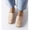 Smėlio spalvos espadrilės su blizgučiais Myasia