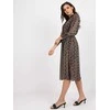 Smėlio spalvos suknelė