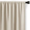 Smėlio spalvos užuolaida su klostėmis AmeliaHome 200 × 280 cm