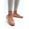 Smėlio spalvos zomšos imitacijos mokasinai Step in style