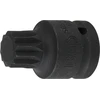 SMŪGINĖ GALVUTĖ | 20 MM (3/4") KVADRATINĖ PAVARA | SPLAININĖ (XZN) M24 (5054-M24)