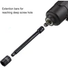 SMŪGINIŲ ILGINAMŲJŲ ANTGALIŲ / ADAPTERIŲ / ŠARNYRŲ RINKINYS | 6,3 MM (1/4") / 10 MM (3/8") / 12,5 MM (1/2") | 18 VNT. (DT18S)