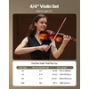 VEVOR 355 mm smuiko komplektas su dėklu suaugusiems