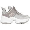 Sneakersy moterims Michael Kors 49S6OLFS1S Sidabrinė