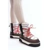 sniego batai su storais padais Vegan D.Franklin DFSH371006 Sidabrinis