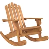 Lauko baldų komplektas Sodo adirondack komplektas, 3 dalių, akacijos medienos masyvas