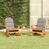 Lauko baldų komplektas Sodo adirondack komplektas, 3 dalių, akacijos medienos masyvas