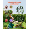 VEVOR Metalinė sodo atrama vijokliniams augalams 220x51 cm