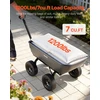 Sodo savivartis vežimėlis VEVOR GC-018D, 544 kg