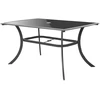 Sodo stalas HECHT HONEY MAXI TABLE, su grūdintu stiklu