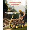 Sodo vežimėlis VEVOR V1200, 544 kg keliamoji galia