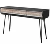 Konsolinis stalas Adesso, 140 x 80 x 35 cm, juoda