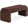 Sofa DELINO RUDAS BUKLĖ MINKŠTAS PUFAS