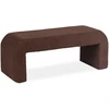 Sofa DELINO RUDAS BUKLĖ MINKŠTAS PUFAS