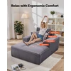 Sofa VEVOR miegamojo krėslas su pagalvėlėmis