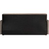 Mebel Elite Išskleidžiama sofa PORTO su patalynės dėže, 198 cm, smėlinė