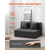 VEVOR Sulankstoma sofa-lova su pagalvėmis tamsiai pilka