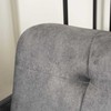 Mebel Elite Sofa-lova TIVOLI su patalynės dėže, 198 cm, pilka