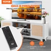 TV staliukas VEVOR Rattan televizoriaus stovas 191 cm baltas
