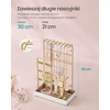 Songmics Papuošalų stovas metalinio rėmo dovanos idėja aukso spalvos
