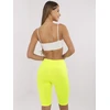 Šortai moterims -EM-LG-574.05-fluo geltoni